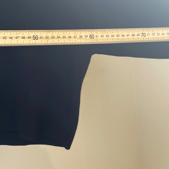 Oak + Fort - Baggy Long Sleeve Sweater - Black - M - Picture 7 of 7